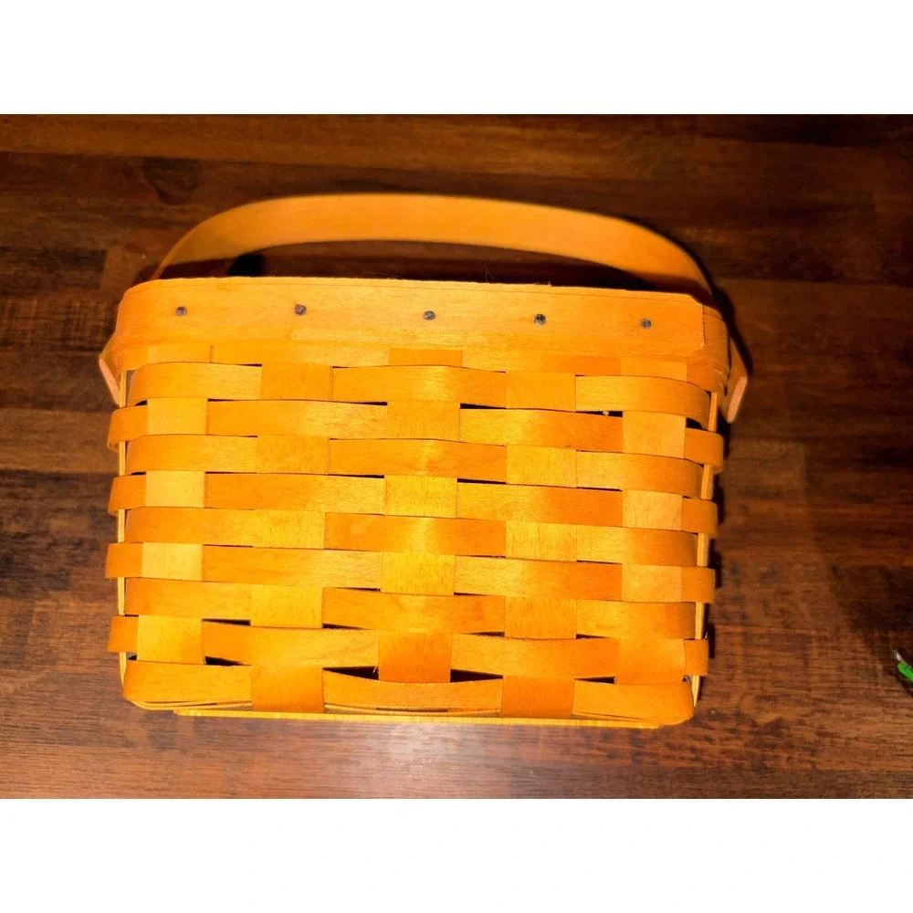 Longaberger 1998 Edition Dresden‎ Tour Basket II with Liner Handwoven signed